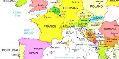 Na karti Europe Luksemburg